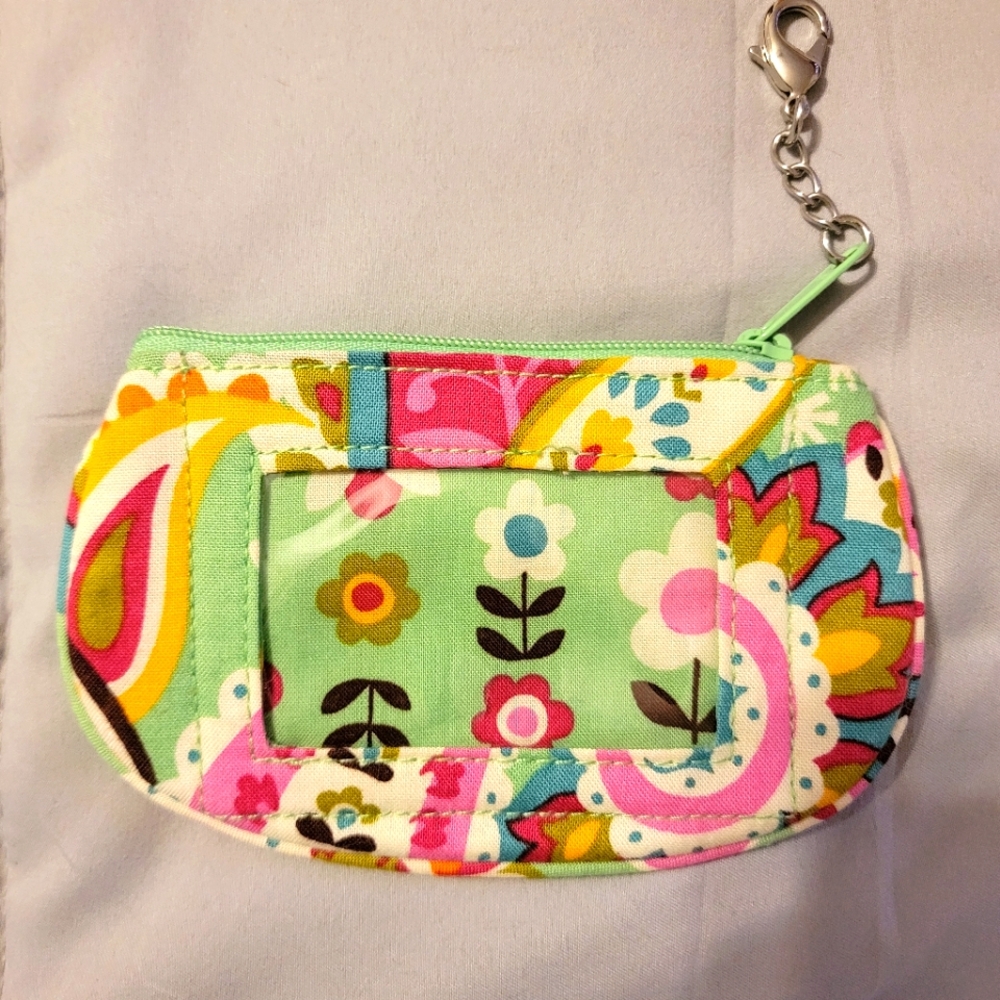 Vera Bradley Floral ID Wristlet